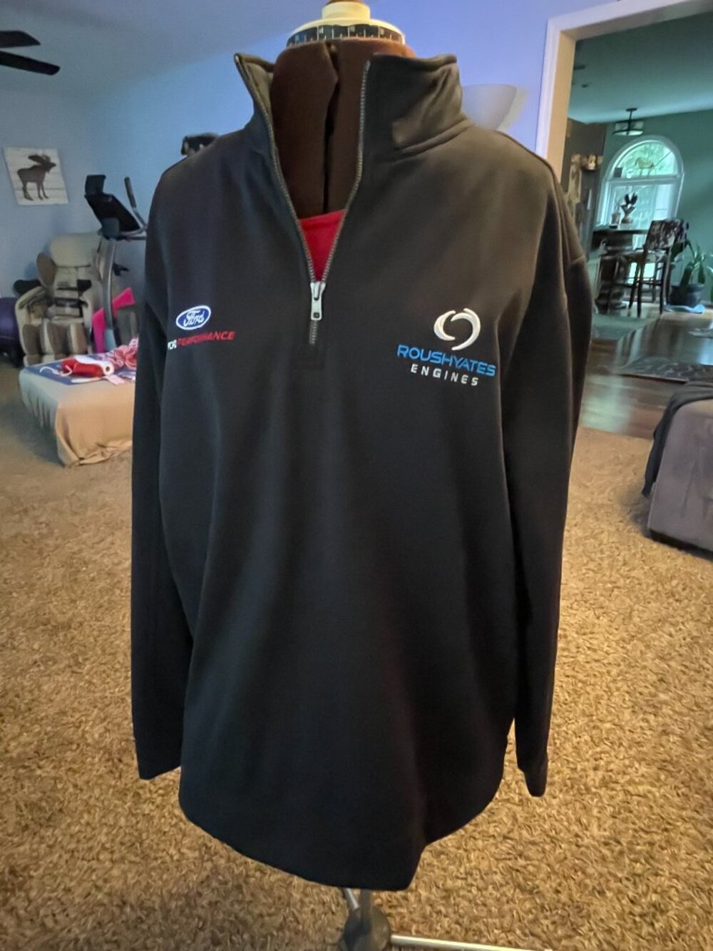 Sport-Tek ladies 1/4 zip sweatshirt